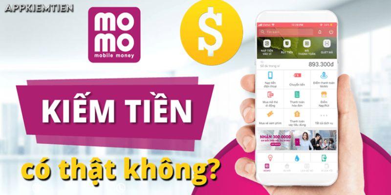 app momo kiếm tiền