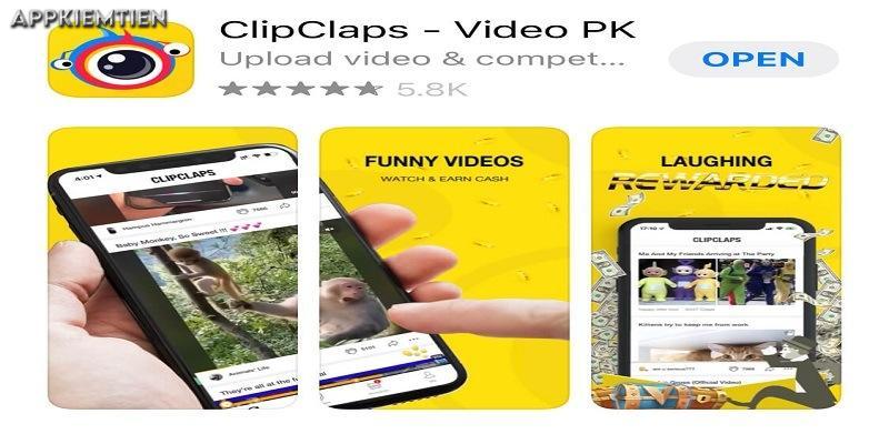 cách dùng clipclaps kiếm tiền